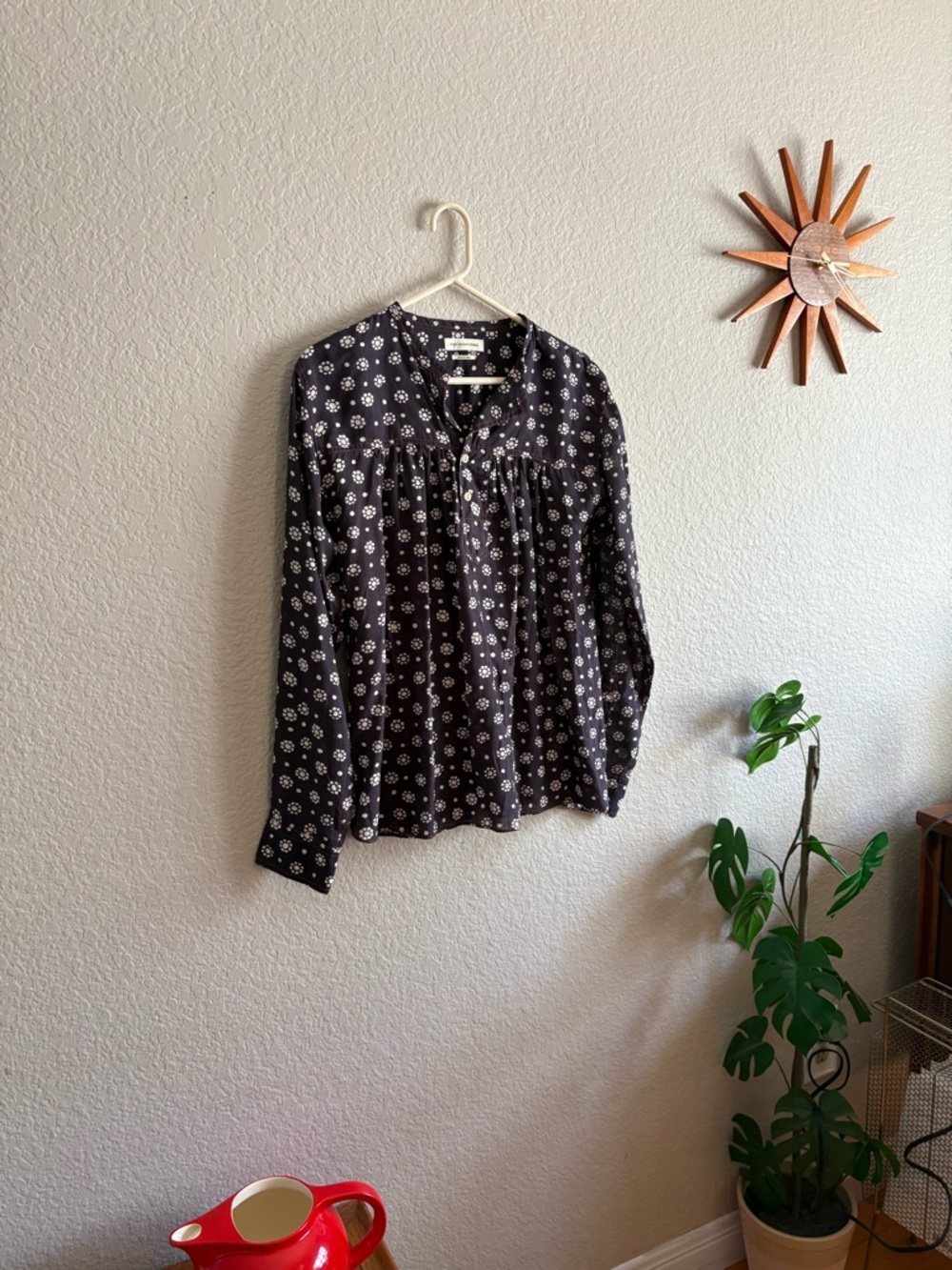 Isabel marant Floral Button-Front Blouse